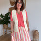 Pull fin corail