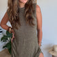 Robe Glow kaki doré
