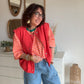 Veste sans Manches LIZZIE orange
