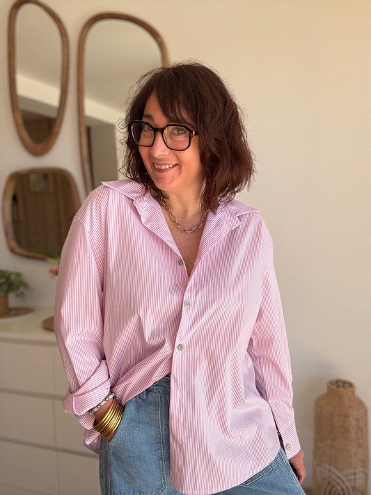 Chemise love pink