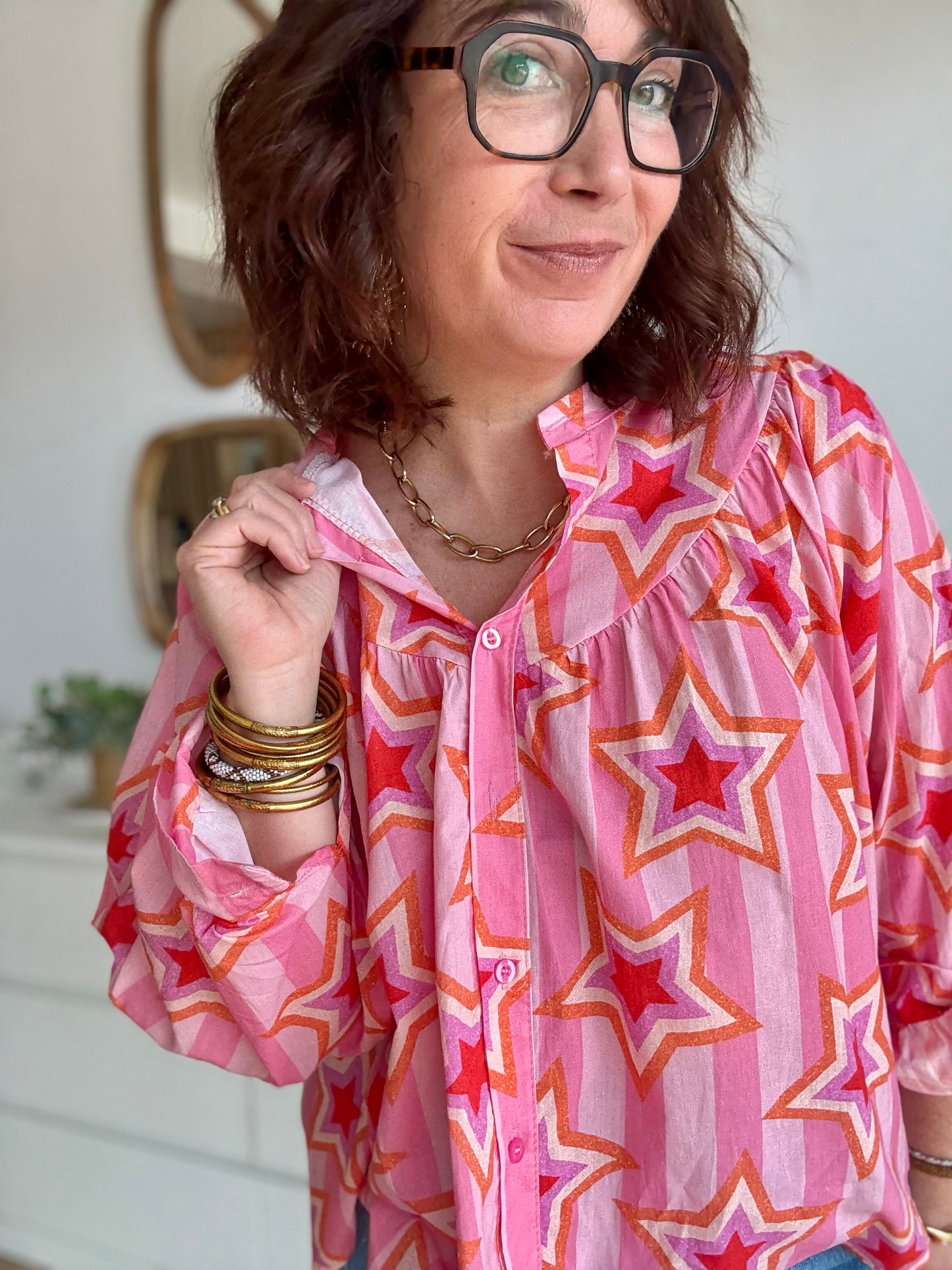 CHEMISIER STAR PINK ENERGY