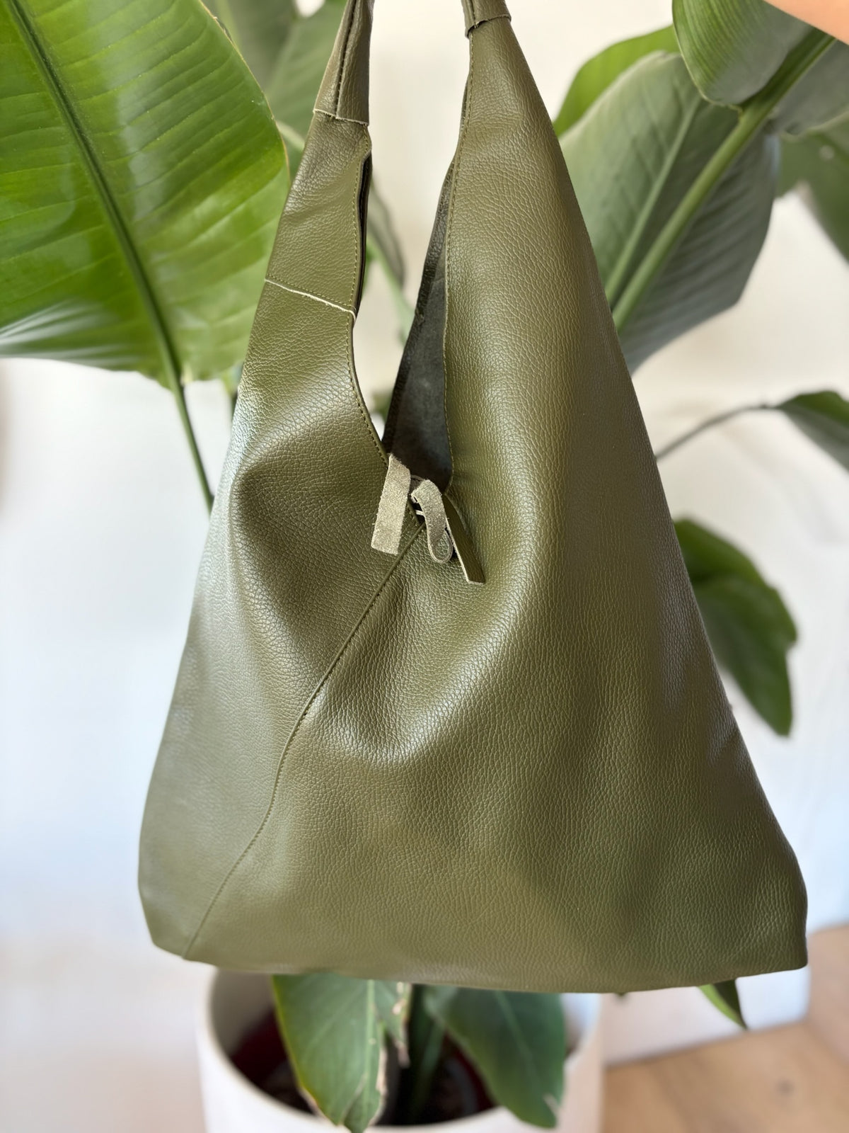 Sac Léopold olive