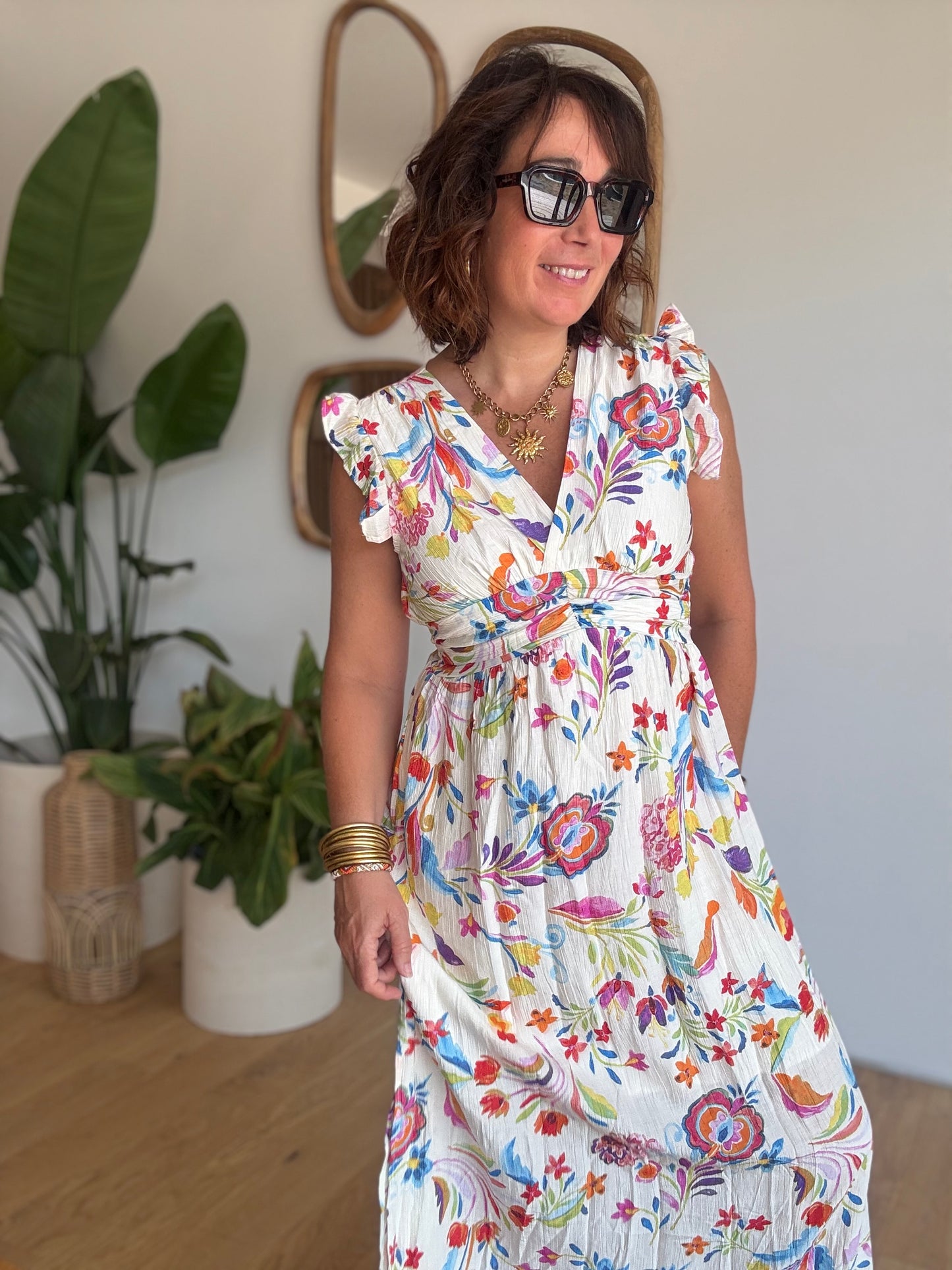 Robe Fleurie Bohème