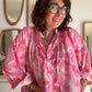 Chemisier pink Tie and Dye