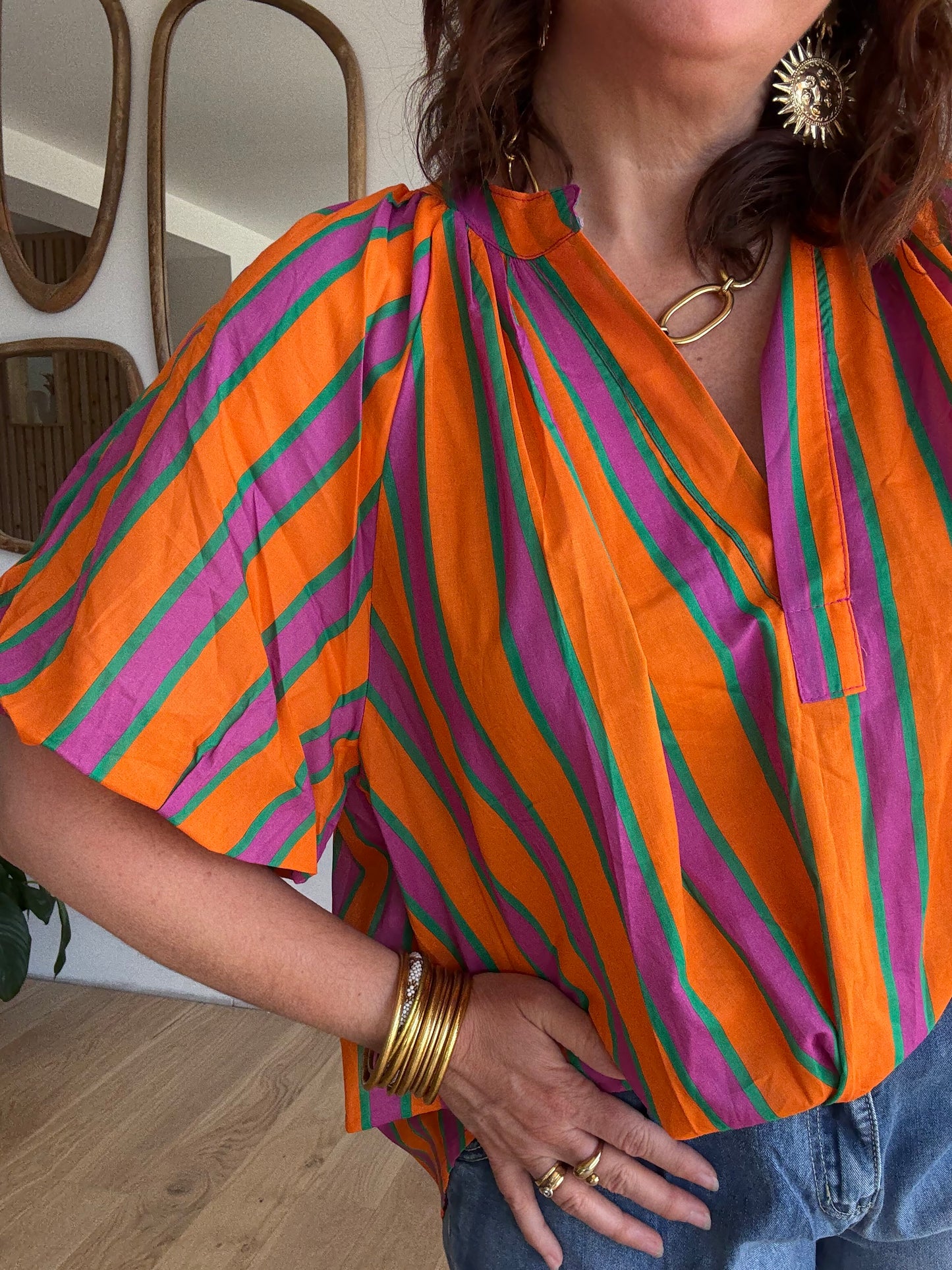 Blouse Summer pop