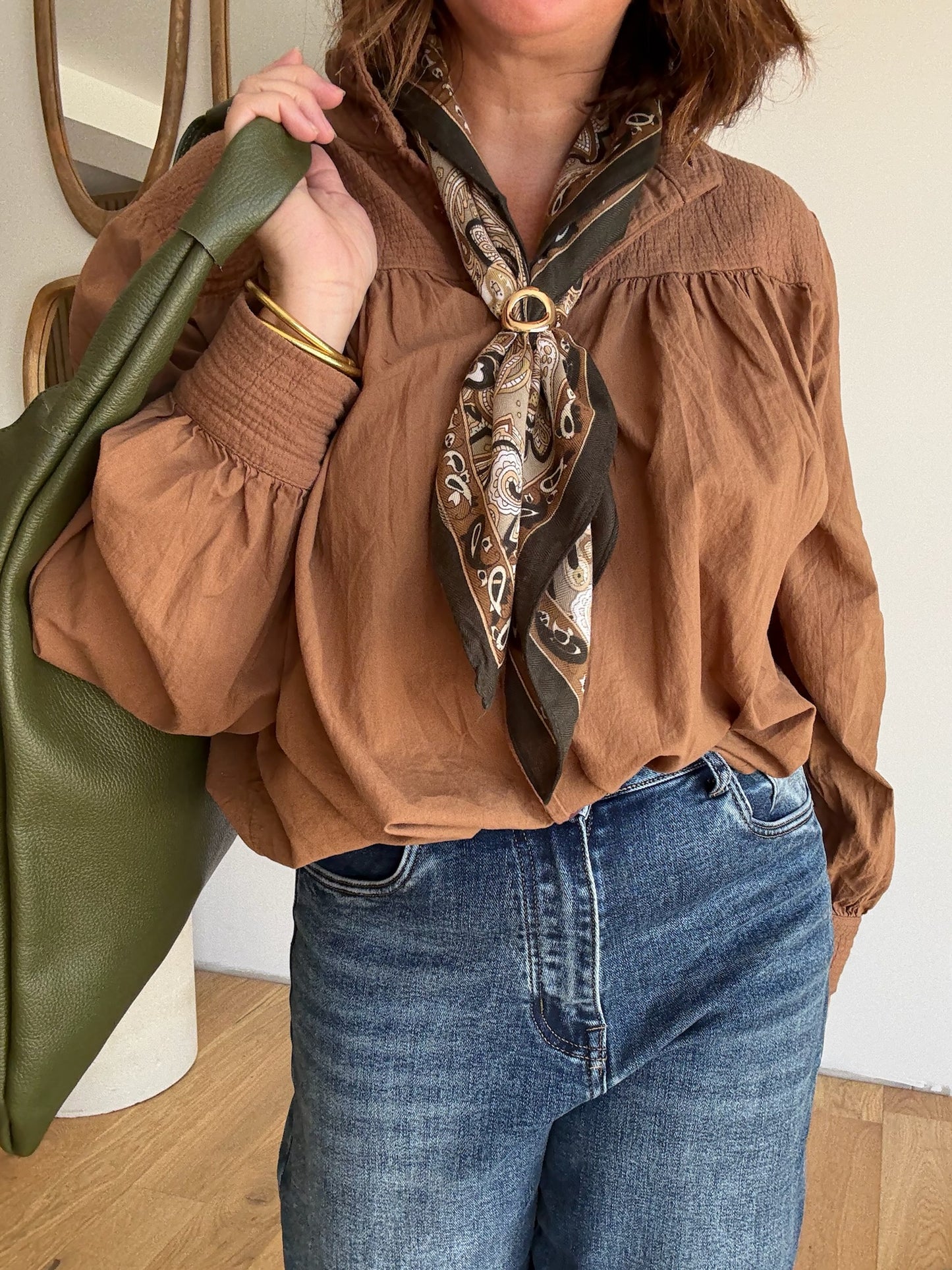 Chemise Jasmina camel