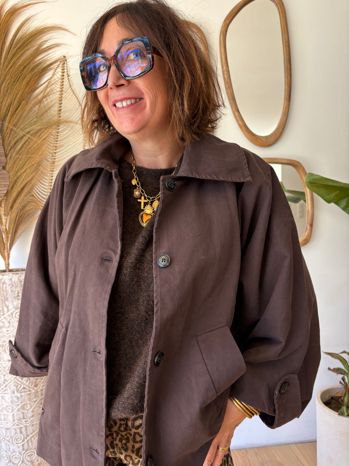 Veste Annie  chocolat