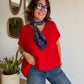 Pull Gina rouge