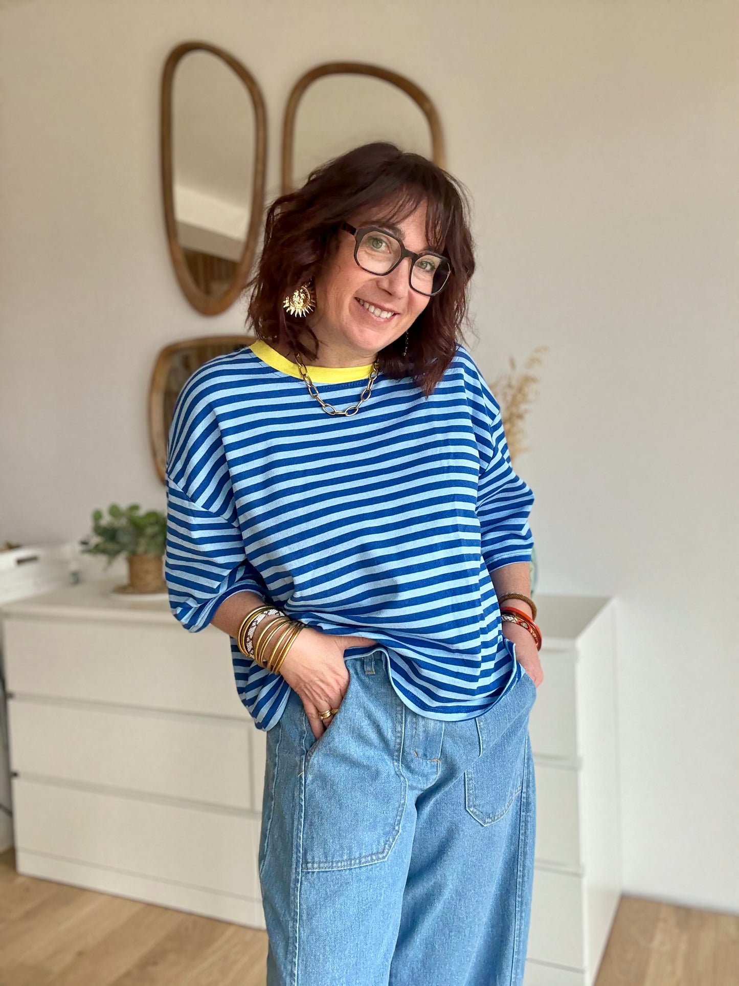 Marinière Gina Bleue