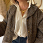 Veste tweed Charlie Marron