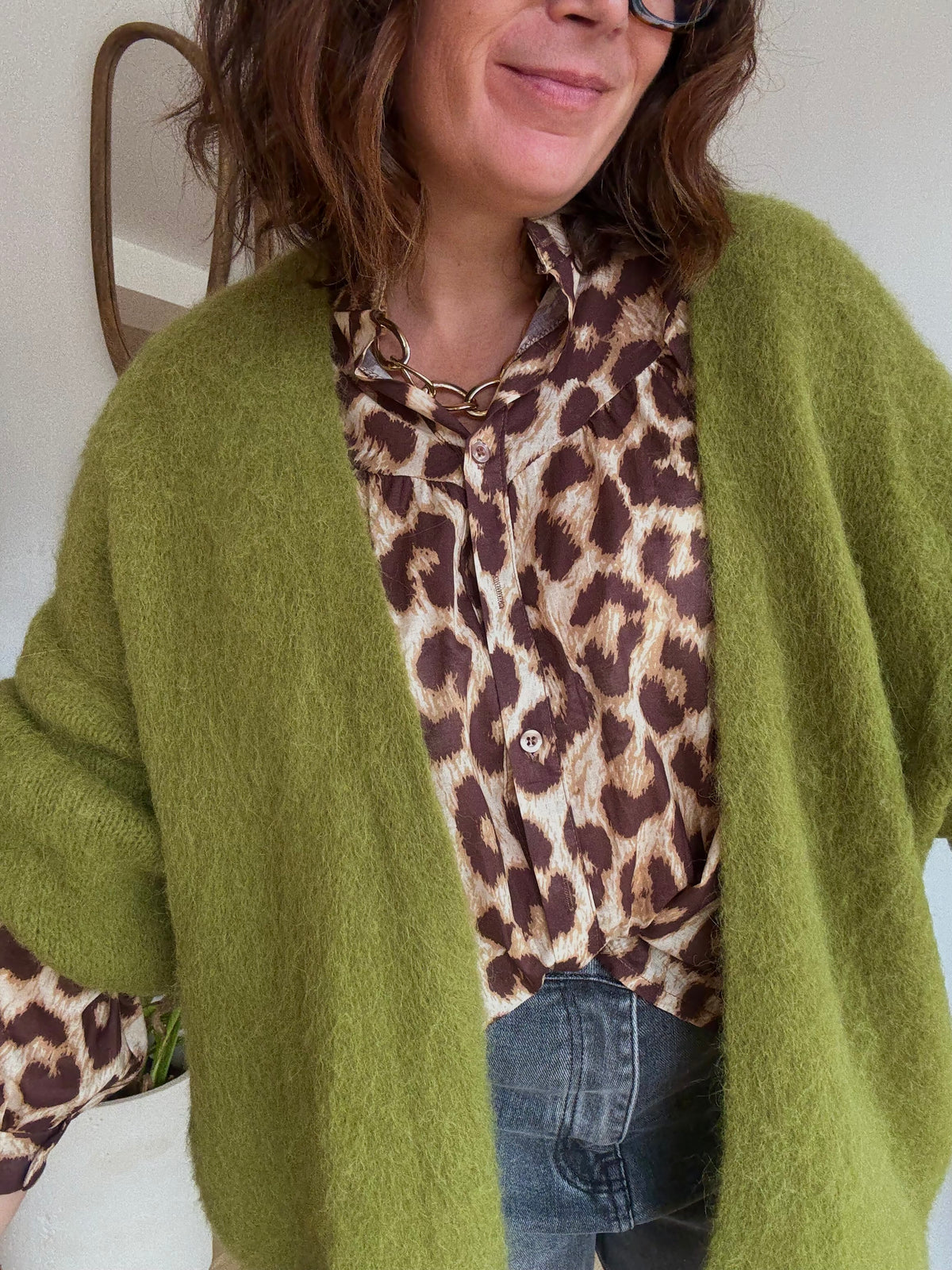 Gilet Gabin olive