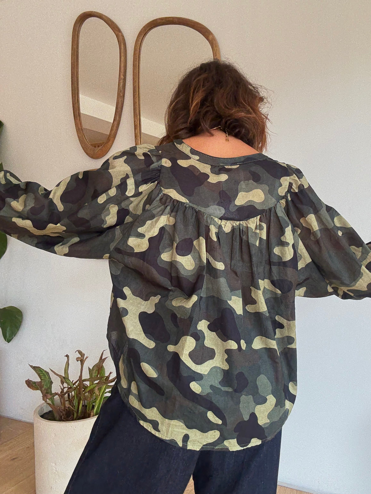 Chemise Camille Camouflage