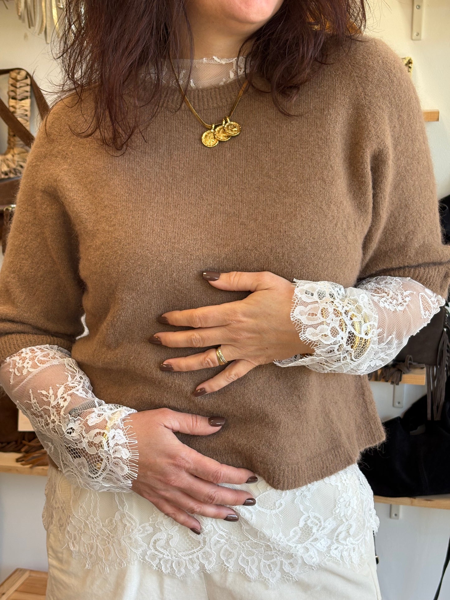 TOP DENTELLE ROMANTIQUE