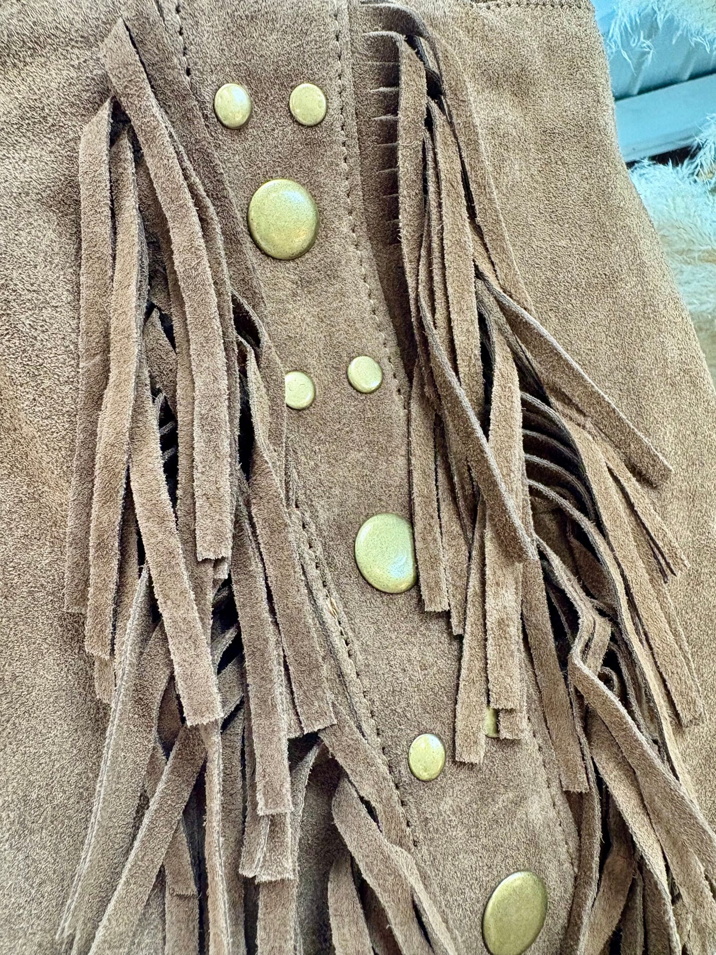 Sac franges western
