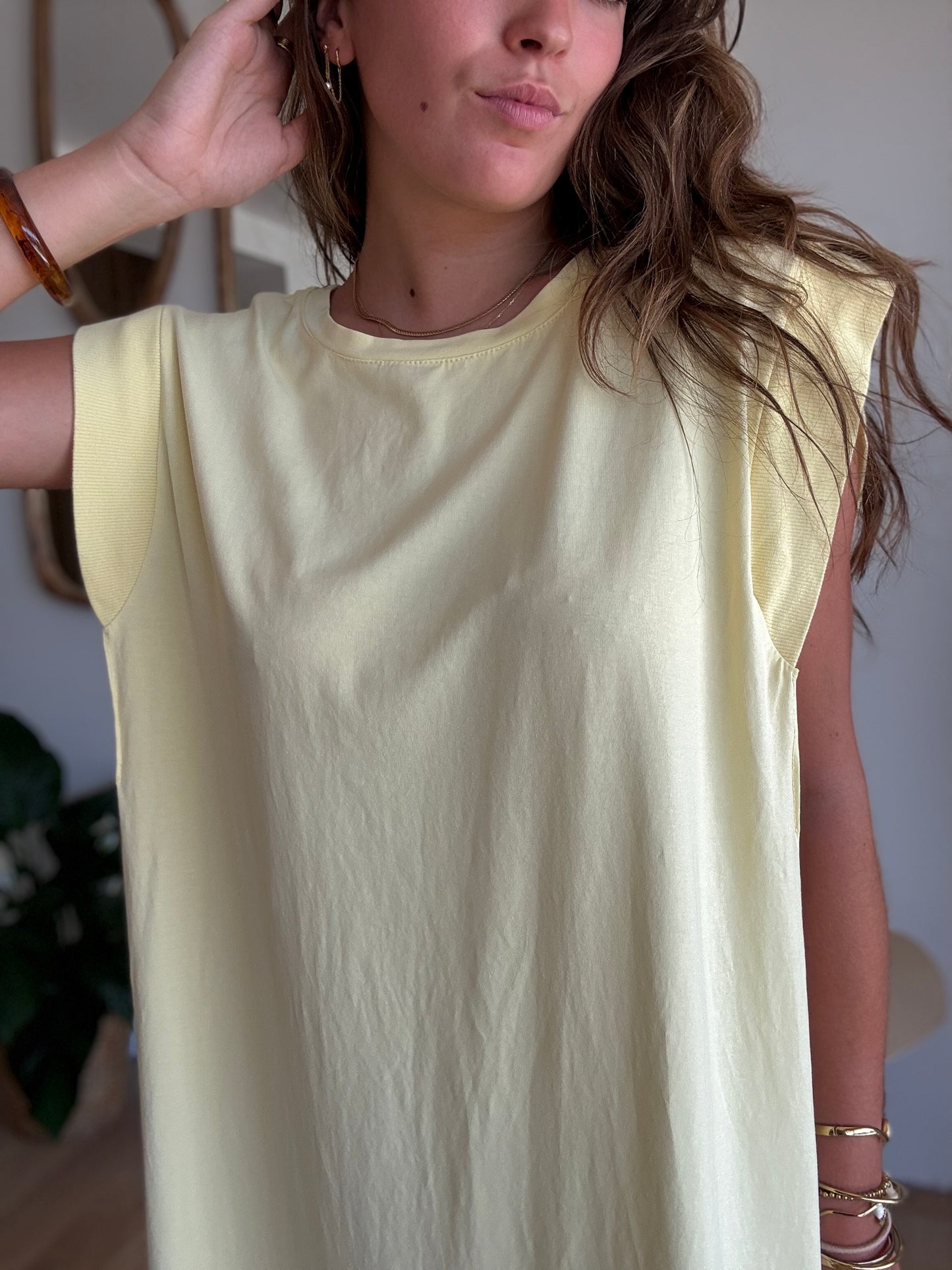 Robe Calvi jaune Pale