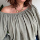Blouse Bohème Kaki