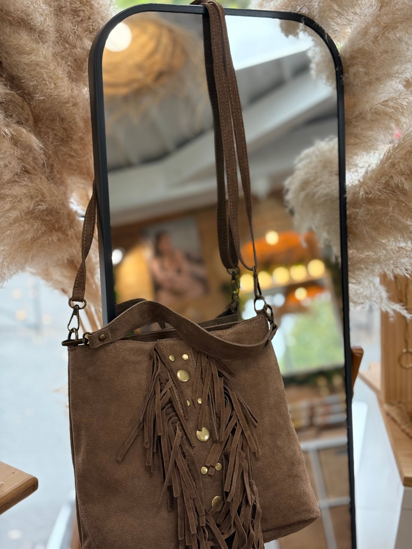 Sac franges western