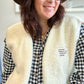 Veste Teddy Écru