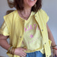 Veste sans manches LIZZIE jaune