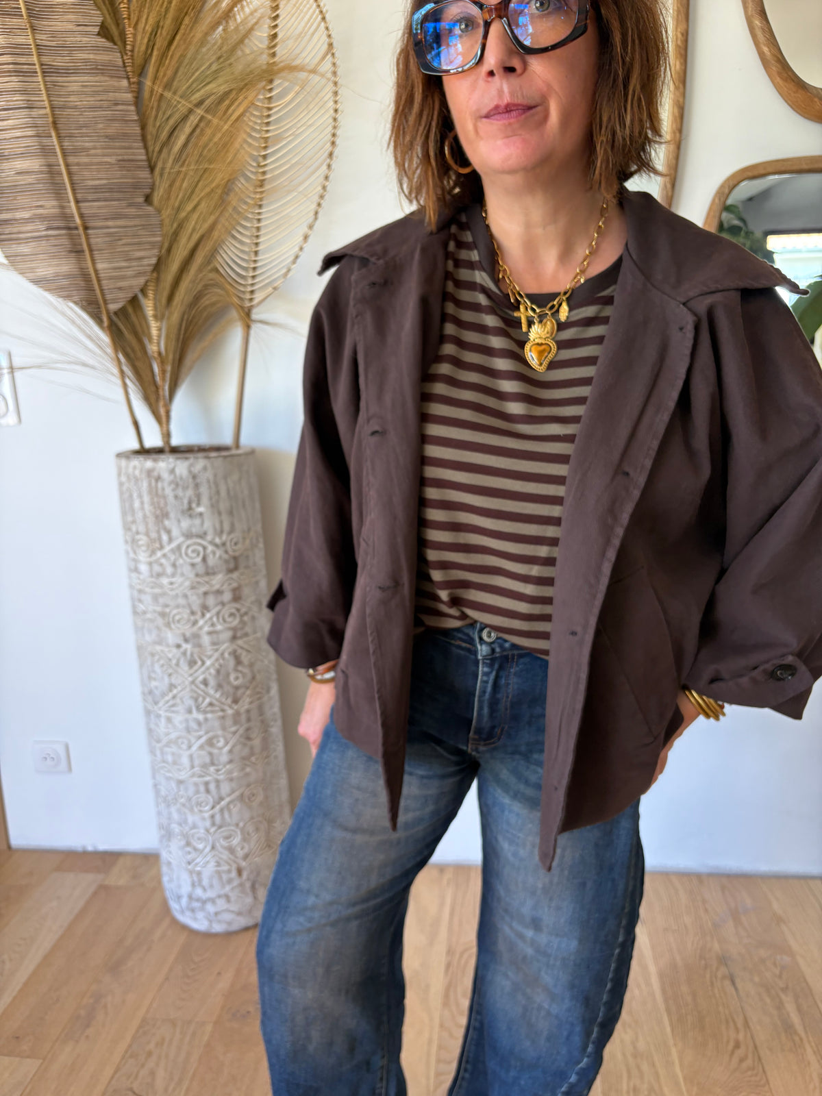 Veste Annie  chocolat