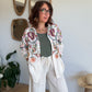 Pantalon lin écru