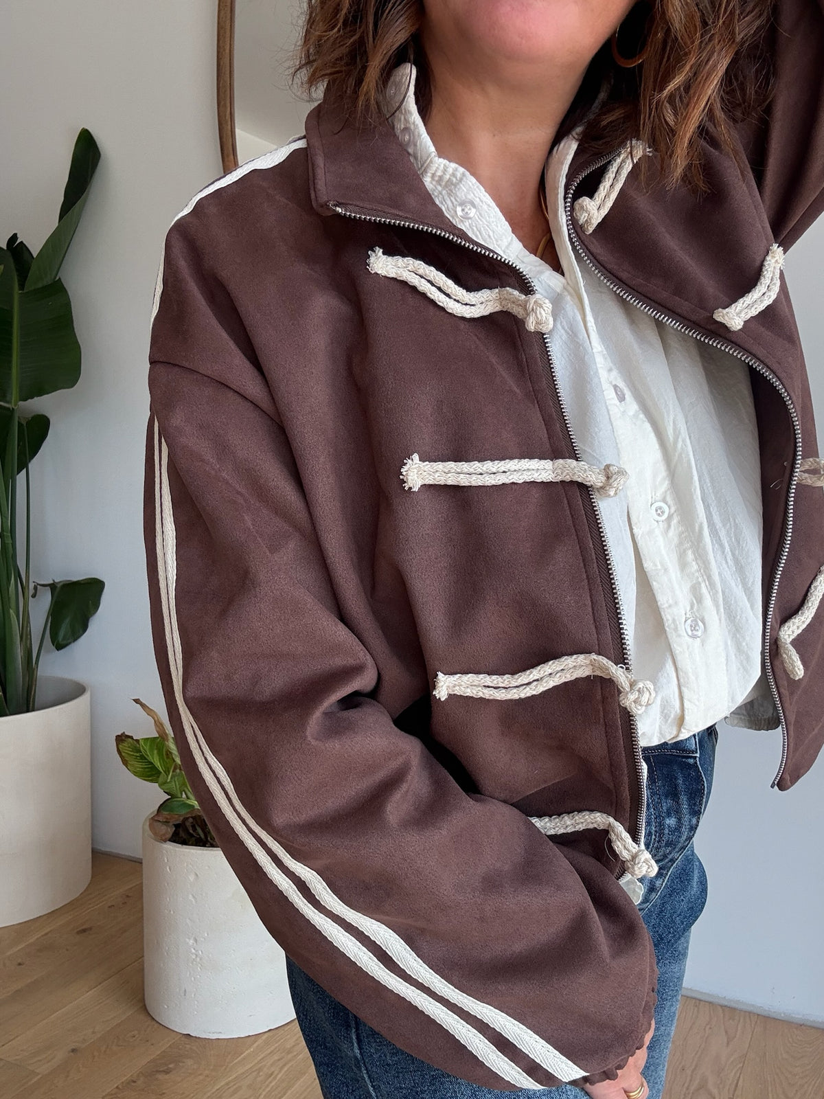 Veste Romy choco
