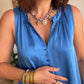 Robe Tie and Dye Blue