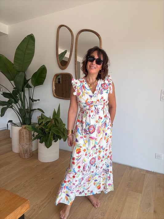 Robe Fleurie Bohème