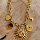 Collier soleil et charms ☀️