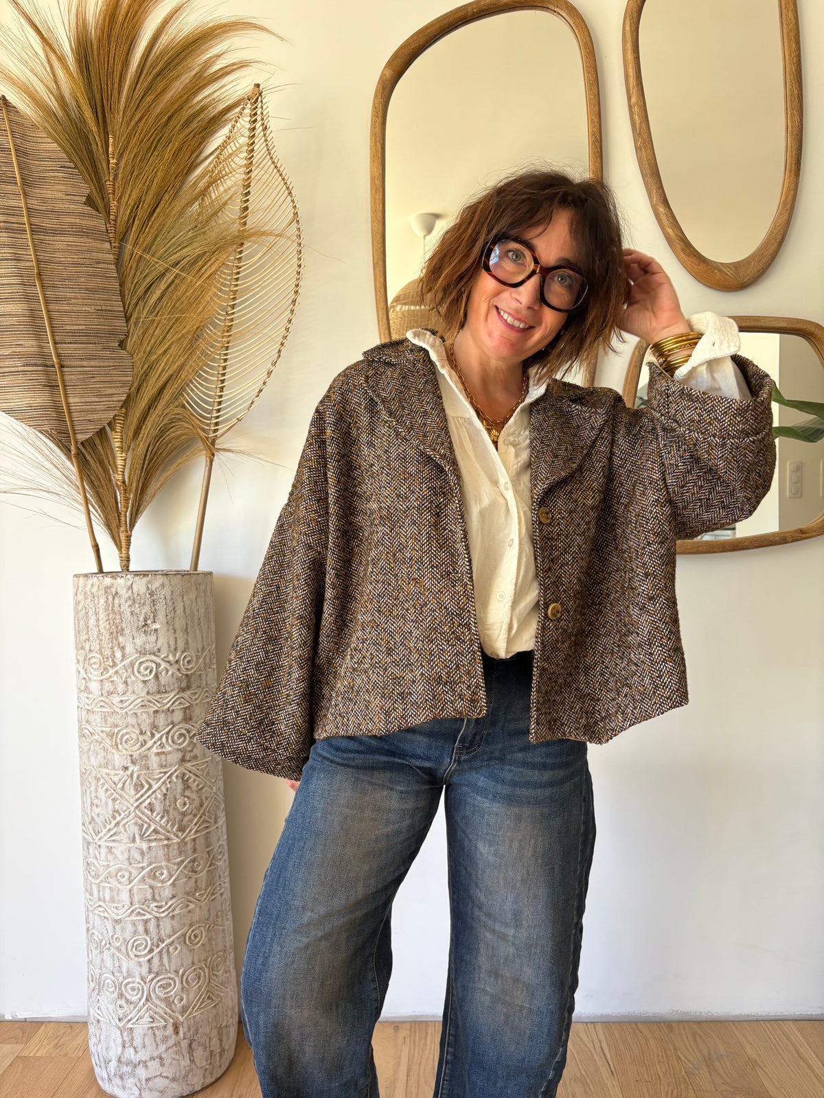 Jean barrel Romy vintage