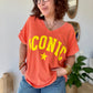 Tee shirt Iconic corail