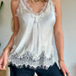 Top Alba dentelle ecru