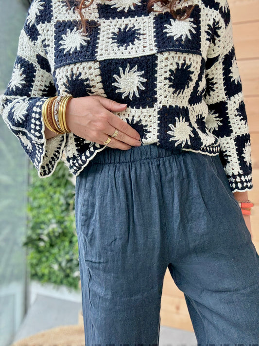 Pantalon magique marine