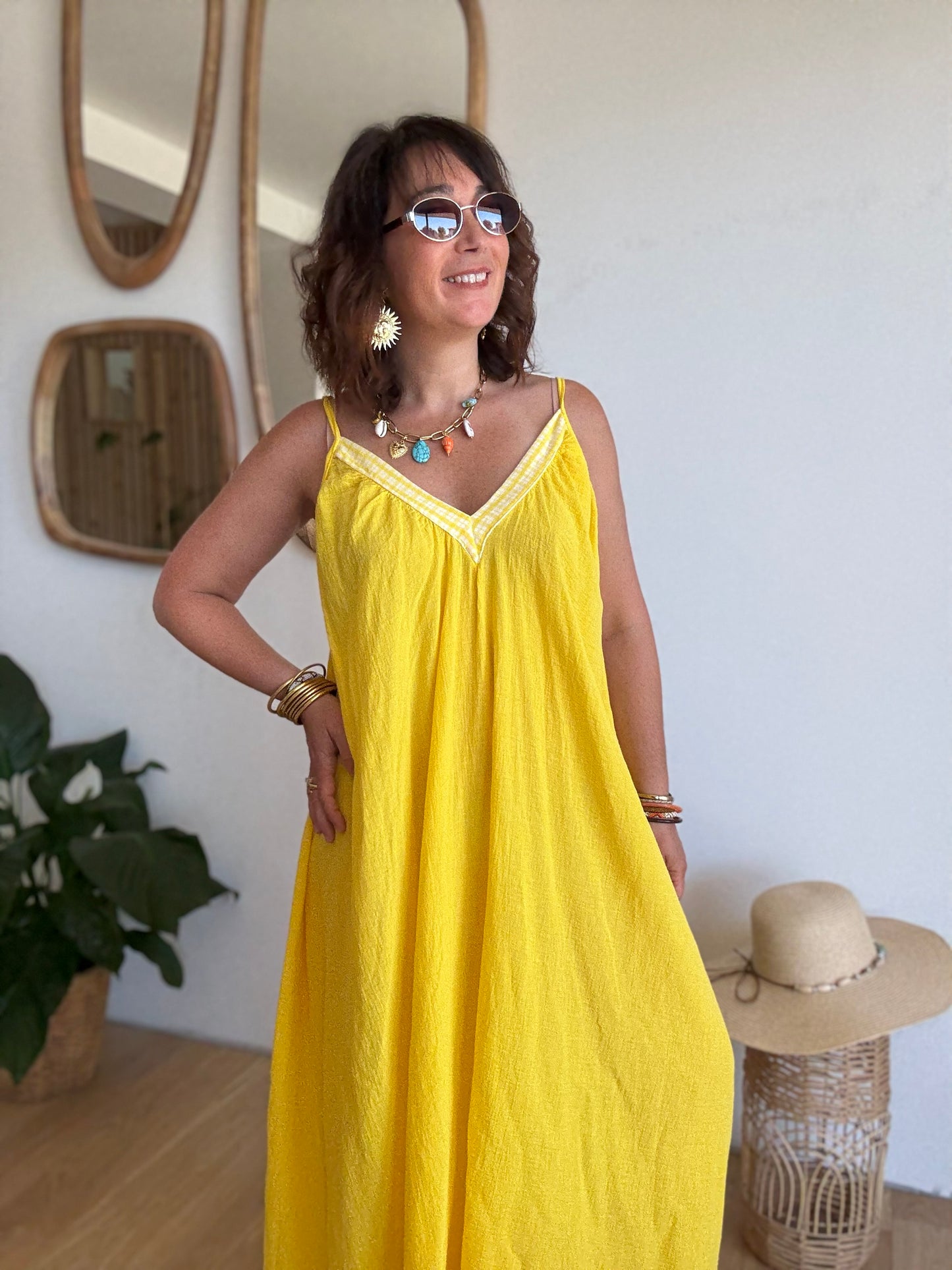 La robe playa jaune