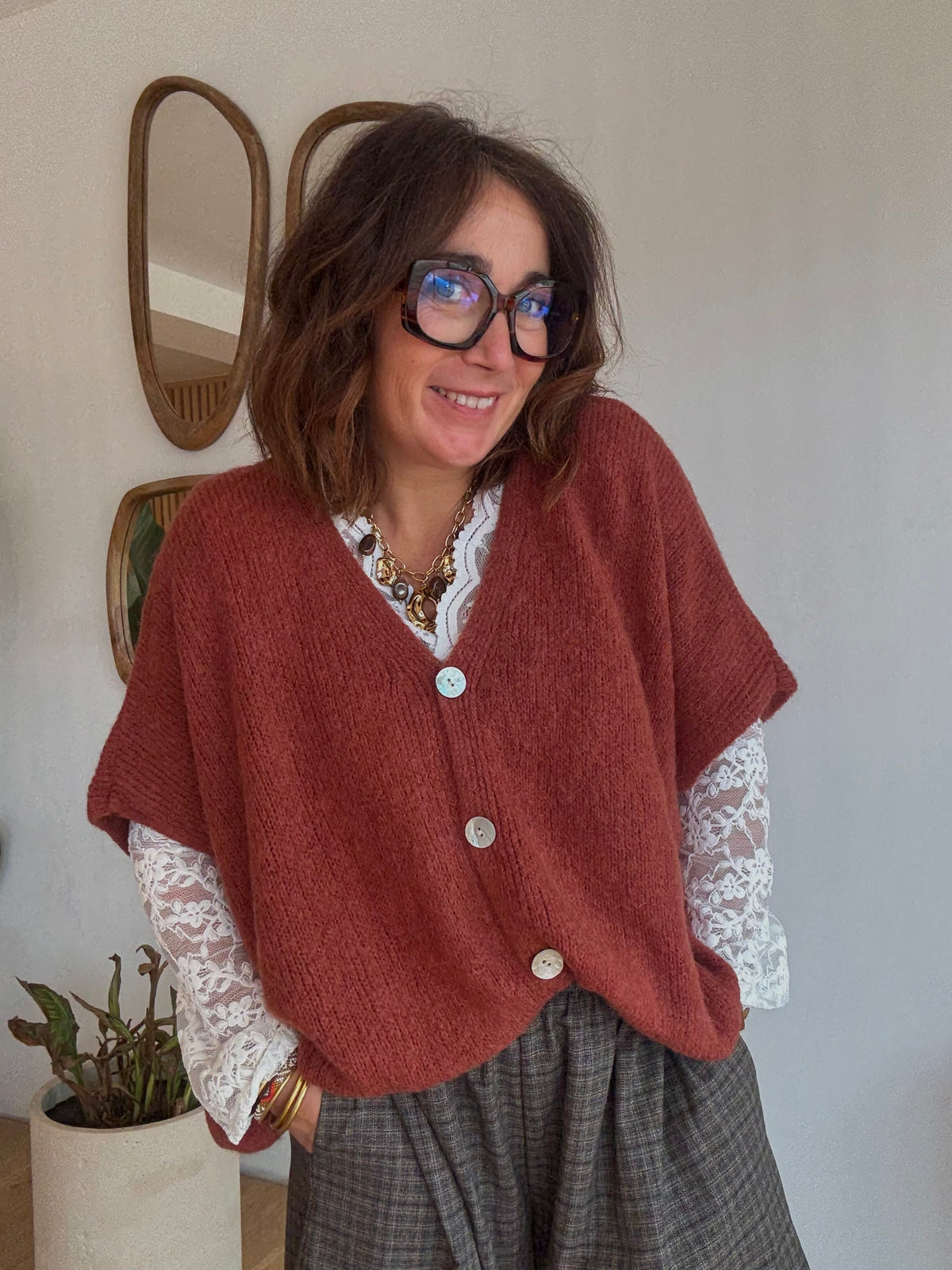 Top Anaïs blanc