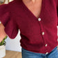 Gilet Lucette Bordeaux