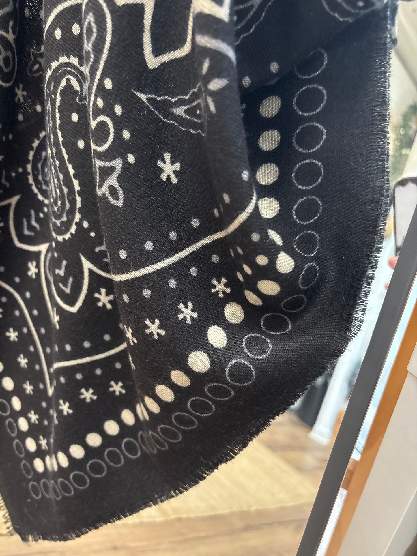 Foulard Bandana noir