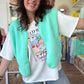 Veste Sans manche Lola Verte