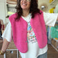 Veste sans manche LOLA  Fushia