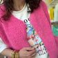 Veste sans manche LOLA  Fushia