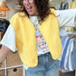 Veste sans Manche LOLA jaune