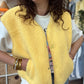 Veste sans Manche LOLA jaune