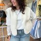 Veste sans Manche LOLA Ecru