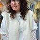 Veste sans Manche LOLA Ecru