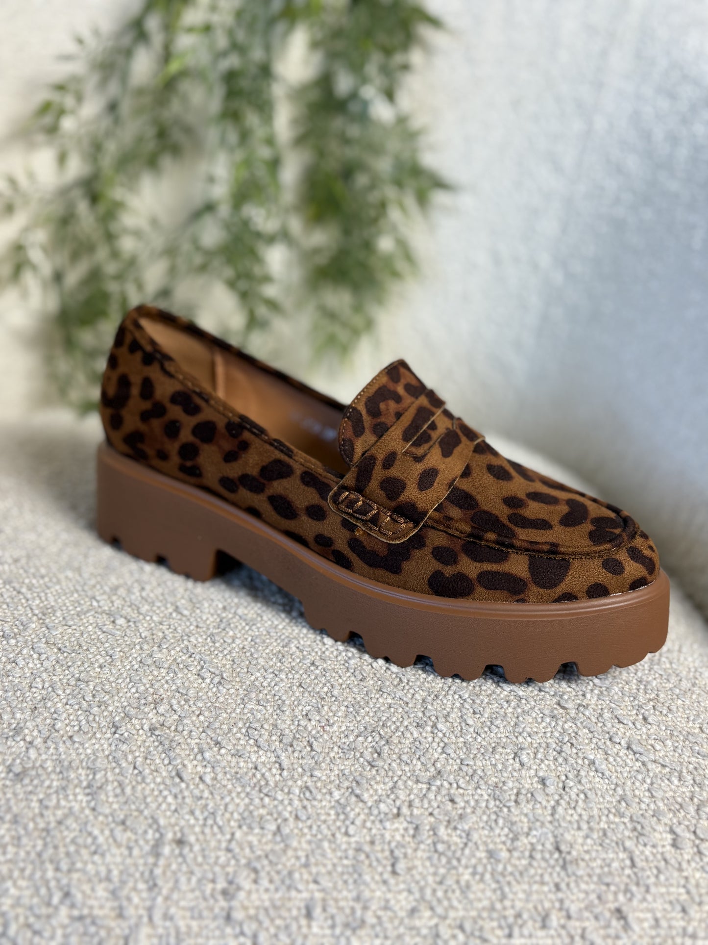 Mocassins leopard