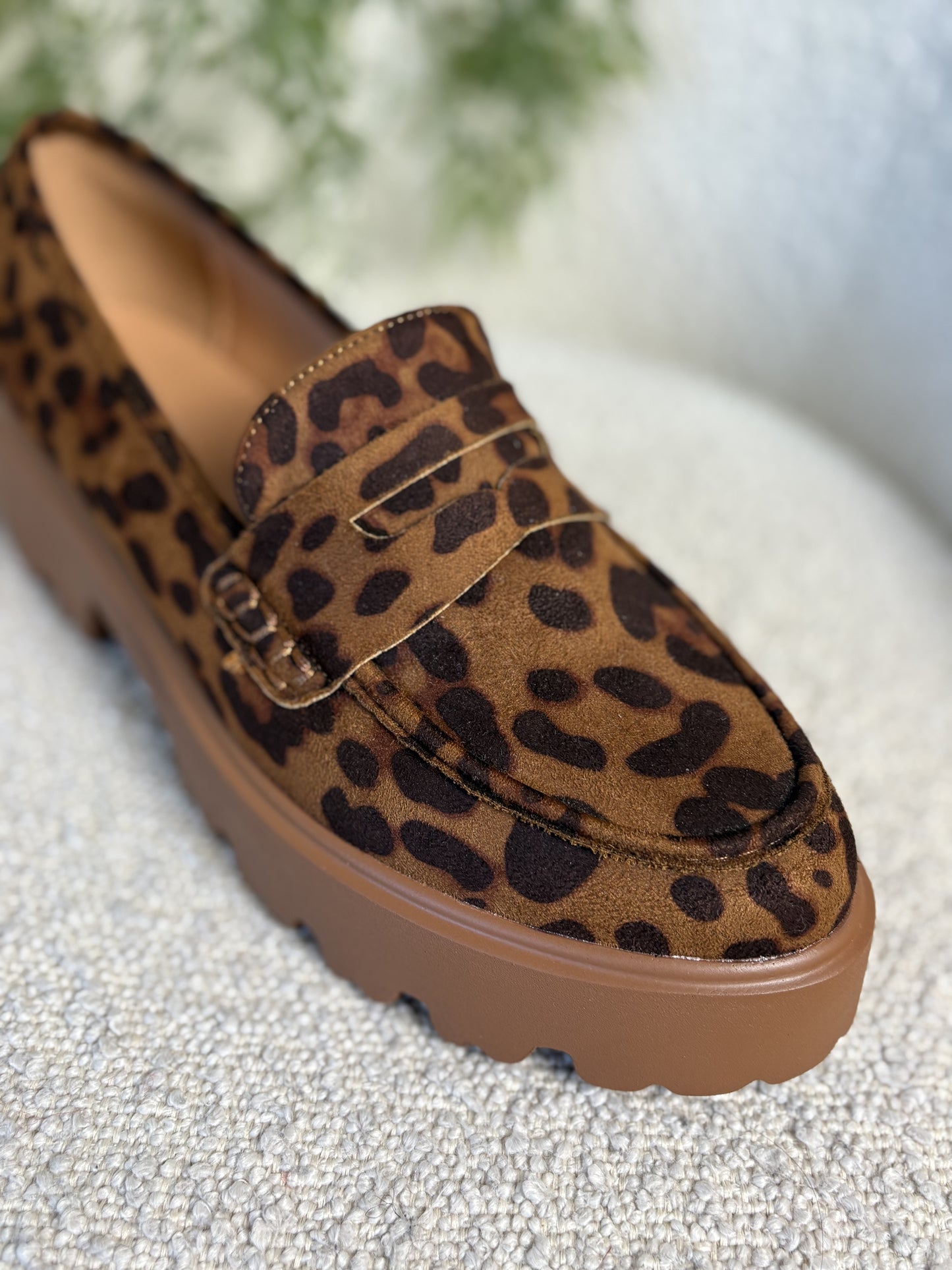 Mocassins leopard