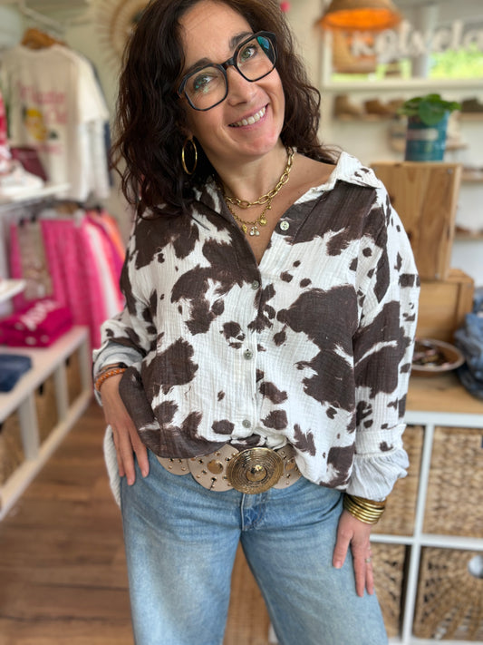 chemise Gaze de coton COW