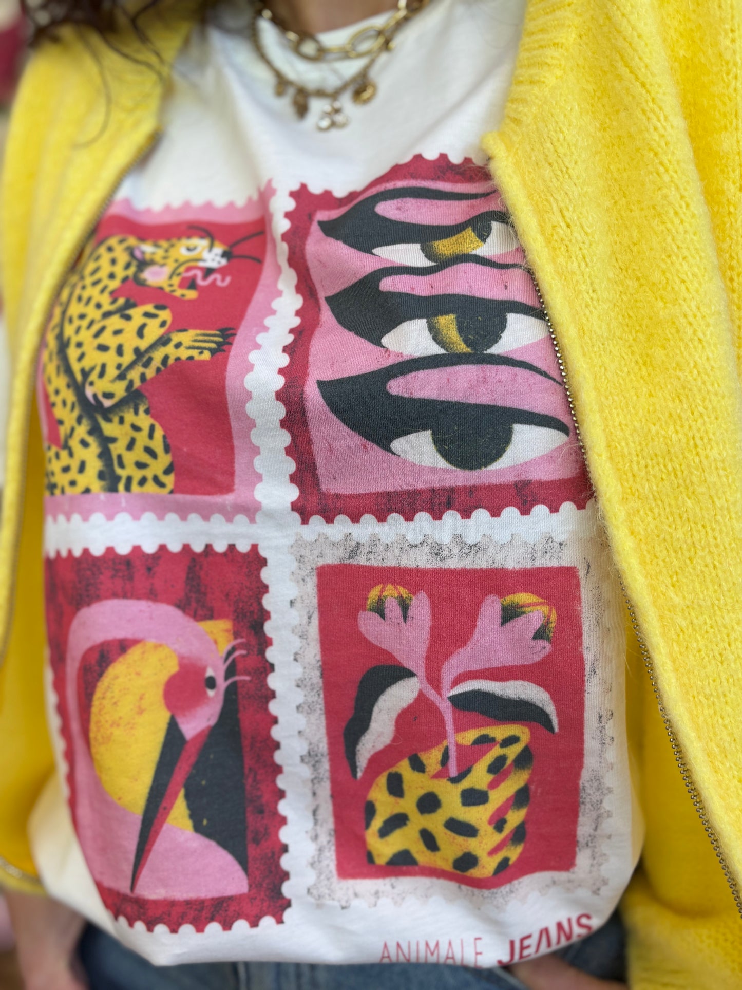 Tee shirt Timbres exotiques