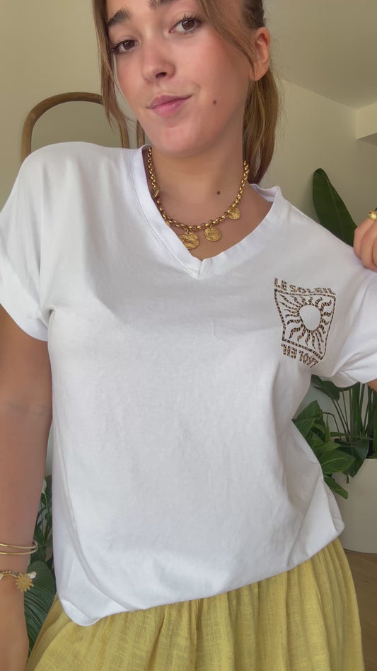 Tee shirt soleil Leo